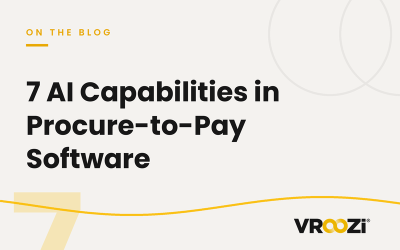 7 AI Capabilities in Procure-to-Pay Software