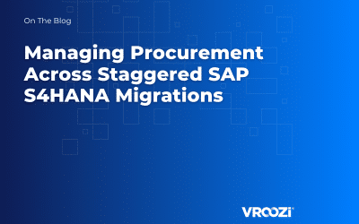 Managing Procurement Across Staggered SAP S4HANA Migrations
