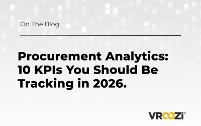 Procurement Analytics: 10 KPIs You Should Be Tracking in 2026