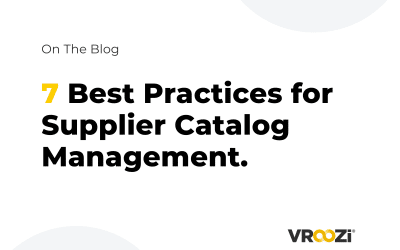 7 Best Practices for Supplier Catalog Management