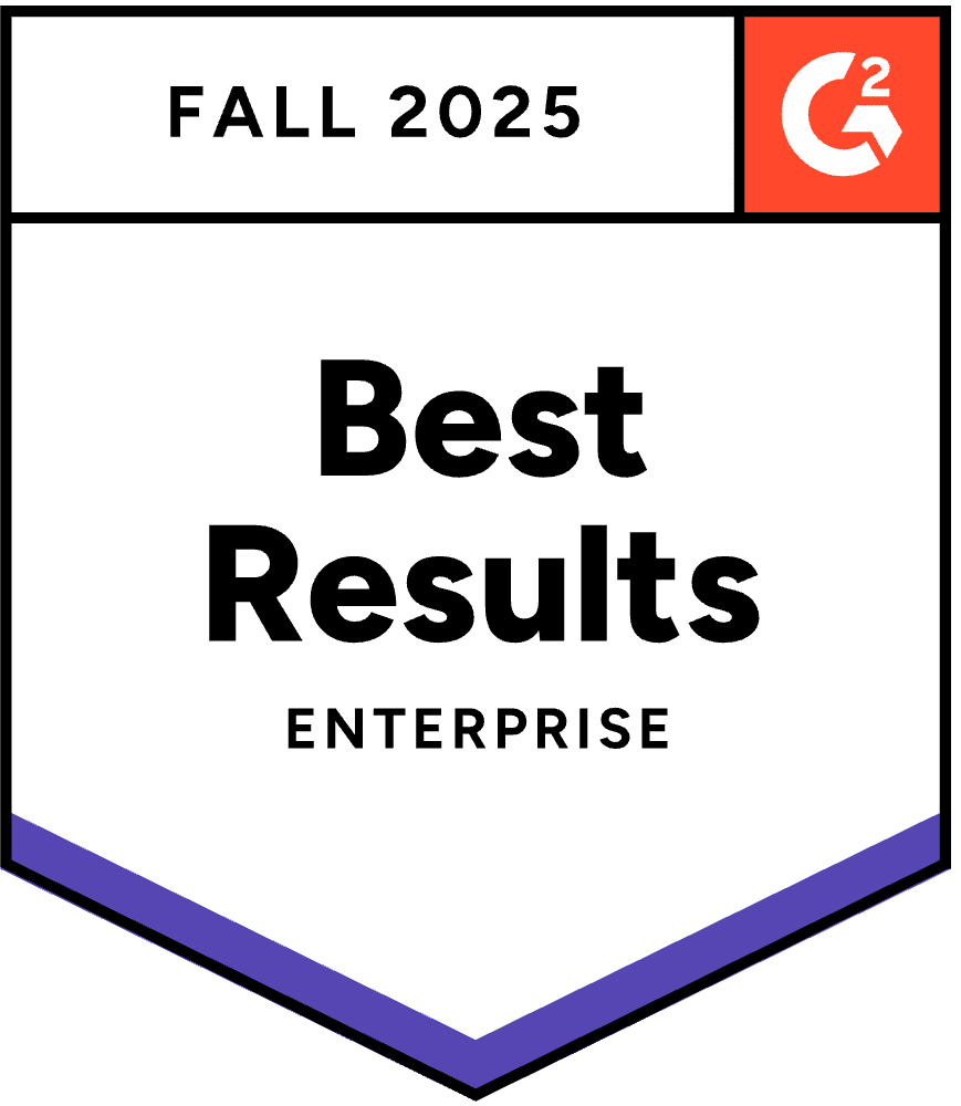 G2 Best Results, Catalog Management Enterprise, Fall 2025