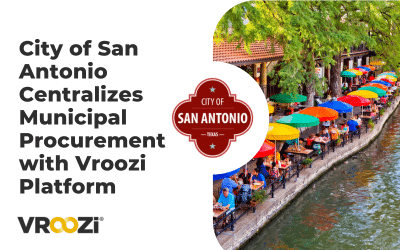 City of San Antonio Centralizes Municipal Procurement with Vroozi Platform