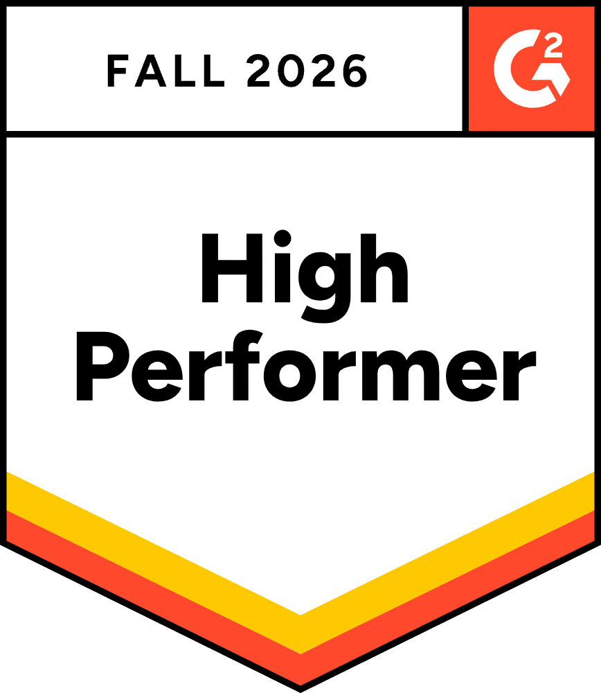 G2 High Performer, E-Commerce, Fall 2026