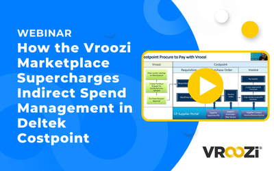 On-Demand Webinar: How the Vroozi Marketplace Supercharges Indirect Spend Management in Deltek Costpoint