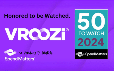 Vroozi Recognized in Spend Matters’ 2024 50 Providers to Watch