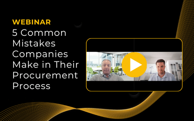 On-Demand Webinar: 5 Common Mistakes Companies Make in Their Procurement Process