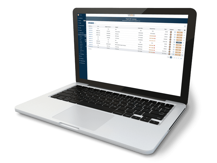 Vroozi Track invoices