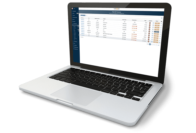 Vroozi Track Invoices