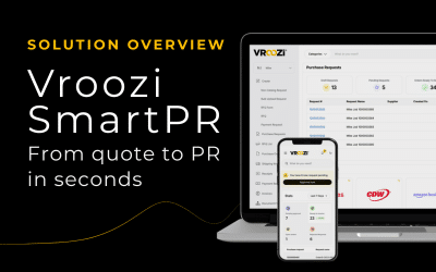 Vroozi SmartPR: AI-Powered Purchase Requisitions