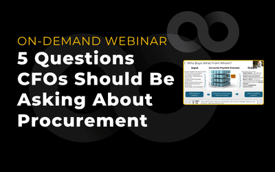 On-Demand Webinar: 5 Questions CFOs Should Be Asking About Procurement